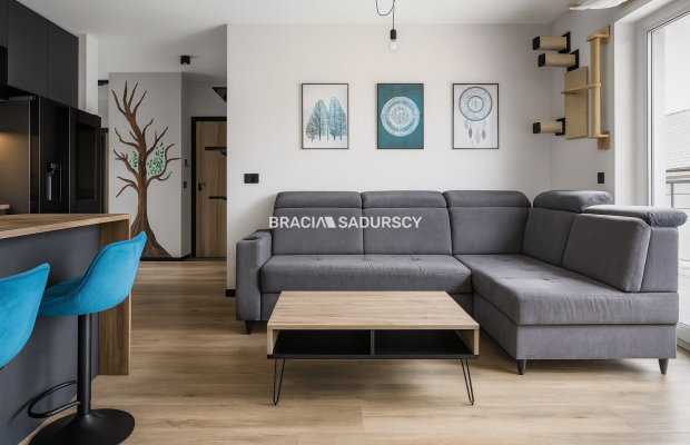 3 pok z ogródkiem w Modlnicy. 