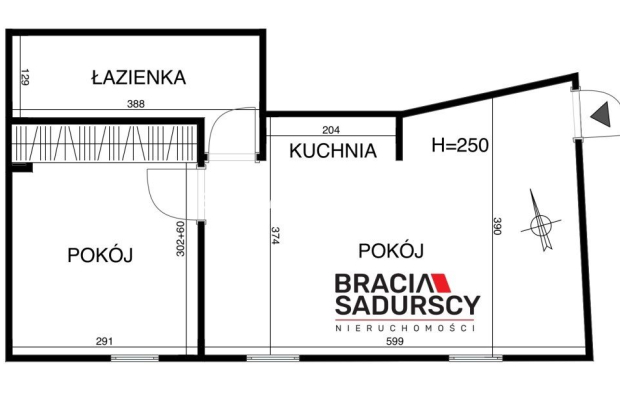 2-POKOJOWE MIESZKANIE W ODRESTAUROWANEJ KAMIENICY