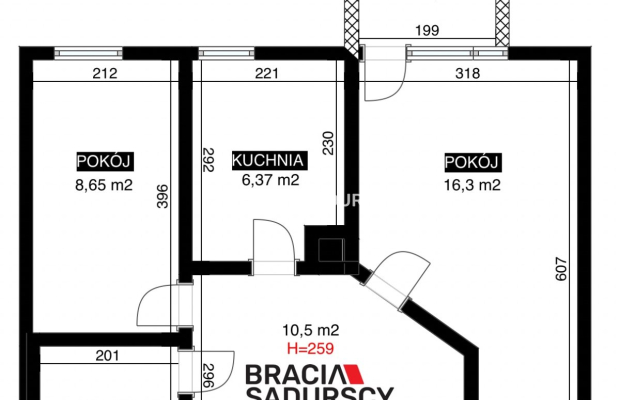 2 niezalezne pokoje/Chmieleniec/pod wynajem