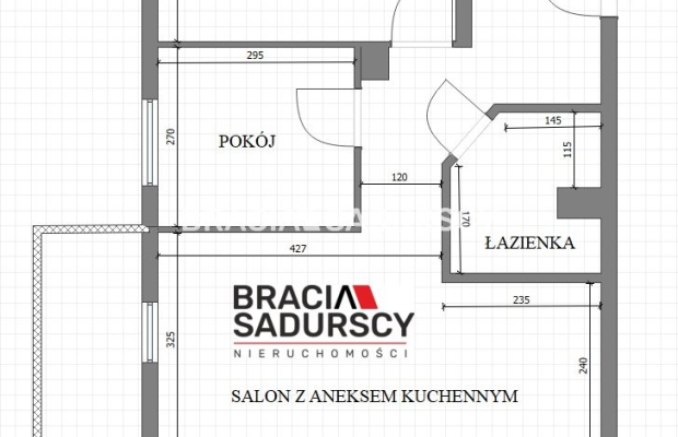 3 pok z balkonem ul. Mała Góra.