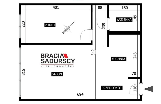 2-pok | po remoncie | niski czynsz | piwnica