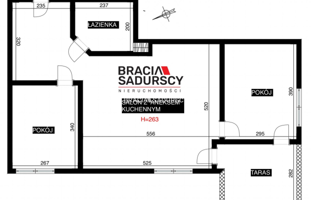 3pok do remontu/ul.Na Zakolu wisły/ duzy balkon