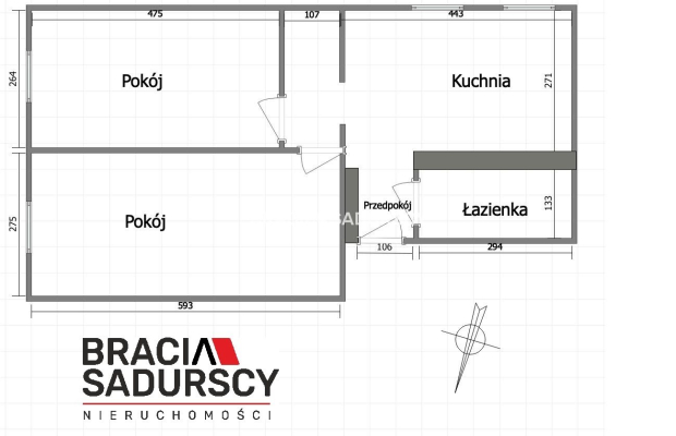 Sprzedam eleganckie,2-pok mieszkanie,Plac Nowy