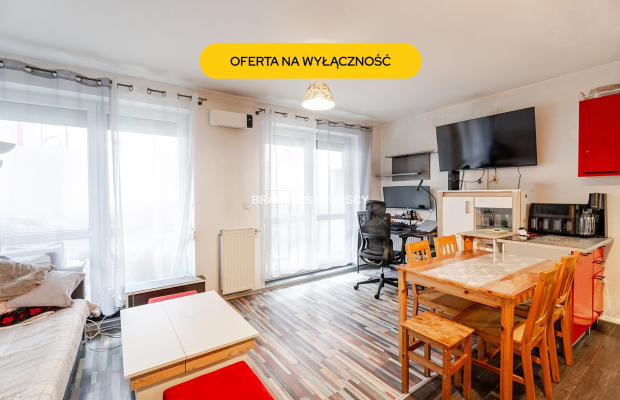 2 pokoje z ogródkiem na Dębskiego