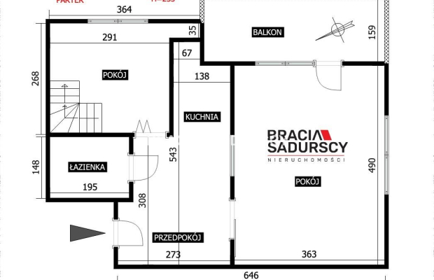 Komfortowe 3-pokojowe mieszkanie | Skawina