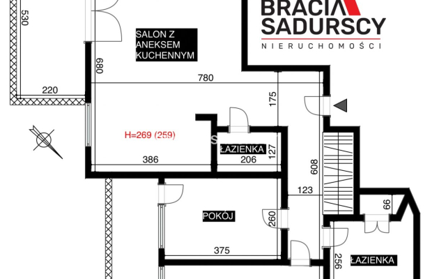 3 pok z dwoma Balkonami - ul.Poznańska 