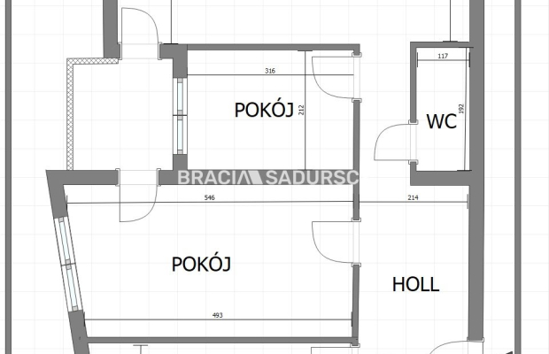 4 pok o fajnym układzie ul. Wrobela. 
