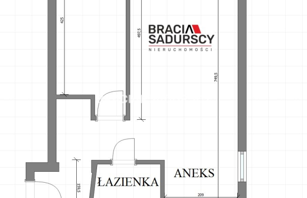 2pok 38m Stare Podgórze blisko Centrum Kongresowe