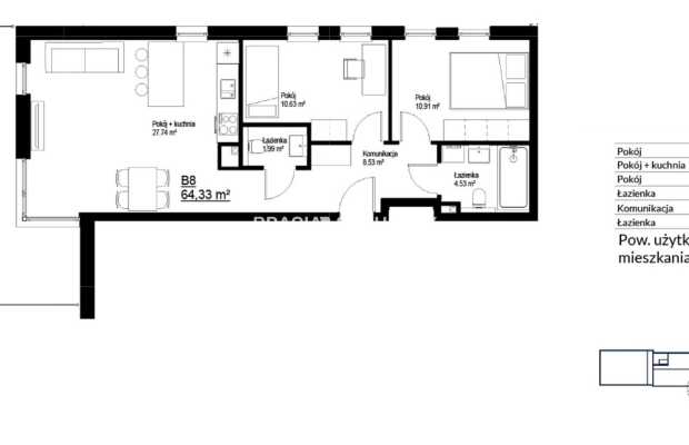 Nowe mieszkania w stanie deweloperskim Bieżanów