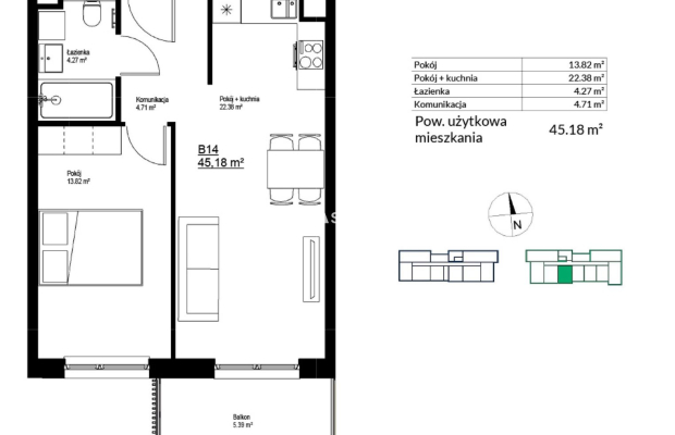Nowe mieszkania w stanie deweloperskim Bieżanów