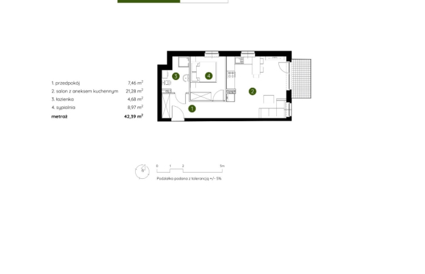 Smart Apartament na Prądniku Białym blisko Zieleni