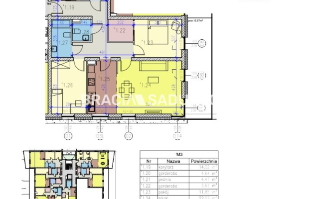 Mieszkanie z Imponującą Wysokością Pomieszczeń!