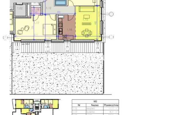 Mieszkanie z Imponującą Wysokością Pomieszczeń!