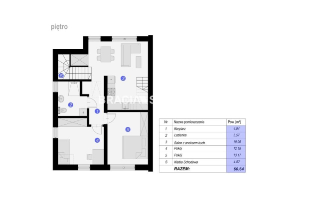  ZIELONKI dwupoziomowe Mieszkanie 75 m z ogródkiem