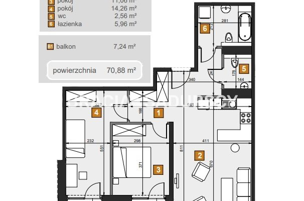 Dębniki, nowe mieszkania, stan deweloperski!