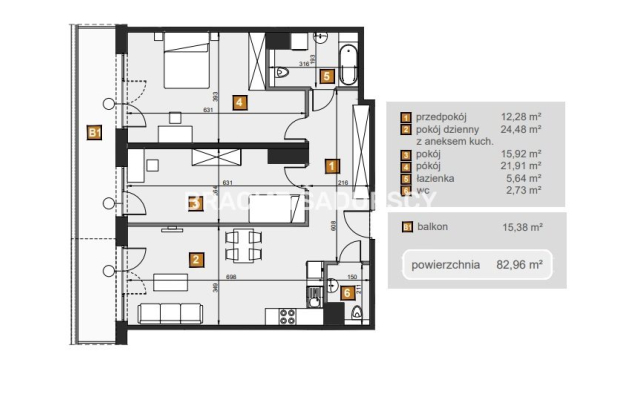 Dębniki, nowe mieszkania, stan deweloperski!