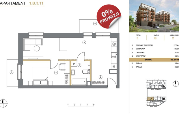 Mieszkania stan deweloperski Wieliczka centrum!! 