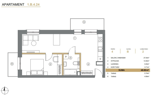 Mieszkania stan deweloperski Wieliczka centrum!! 
