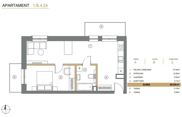 Mieszkania stan deweloperski Wieliczka centrum!! 