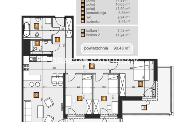 Dębniki, nowe mieszkania, stan deweloperski!