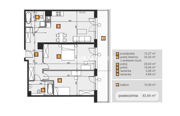 Dębniki, nowe mieszkania, stan deweloperski!