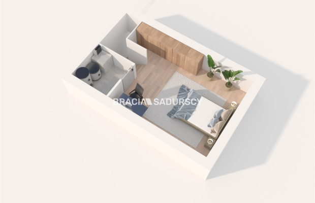  ZIELONKI dwupoziomowe Mieszkanie 75 m z ogródkiem