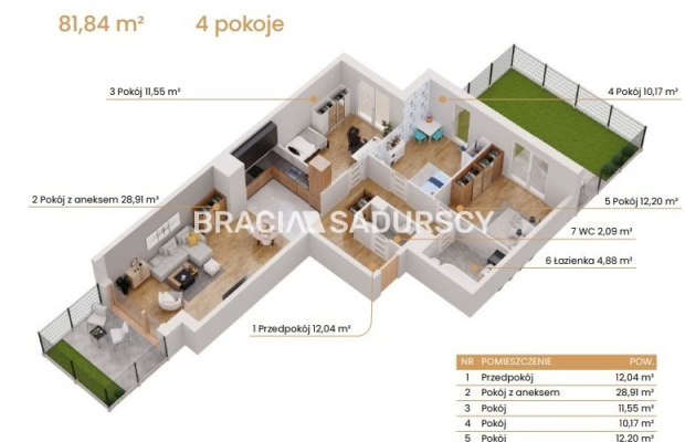 Katowice-mieszkania z widokiem na zieleń i miasto!