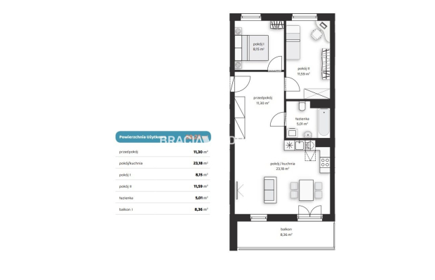 Komfortowe mieszkania z balkonem lub ogródkiem! 