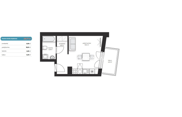 Komfortowe mieszkania z balkonem lub ogródkiem! 