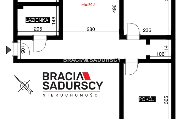 Mieszkanie w centrum / przestronne i jasne
