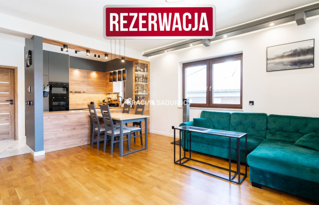 Nowoczesne mieszkanie II-poziomowe Węgrzce Wielkie