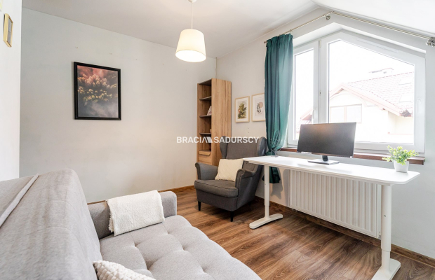 Dwupoziomowe mieszkanie 70 m² w granicy Krakowa