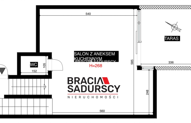 4 pokoje gotowe do zamieszkania, Wieliczka-Sadowa