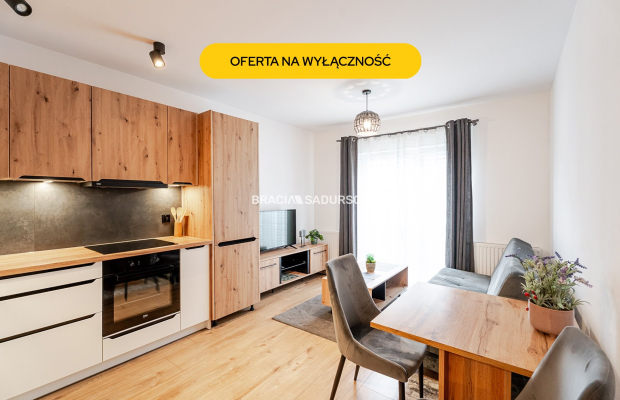 Nowoczesna w pełni wyposażona kawalerka.