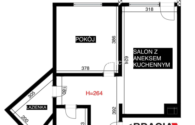 Wygodny nowoczesny apartament w centrum.