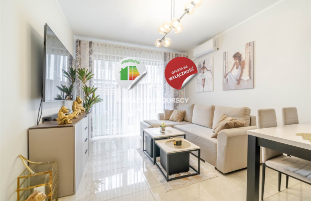 Wyjątkowe mieszkanie 2 -pok 40m2 z parkingiem!