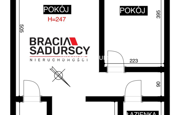 2 POKOJE / DO REMONTU / 37M2 / KOZŁÓWEK