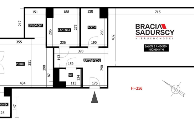 75m2, Dębniki-Kliny Borkowskie