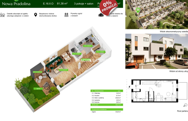 Nowa Pradolina mieszkaniez 2 poziomowe