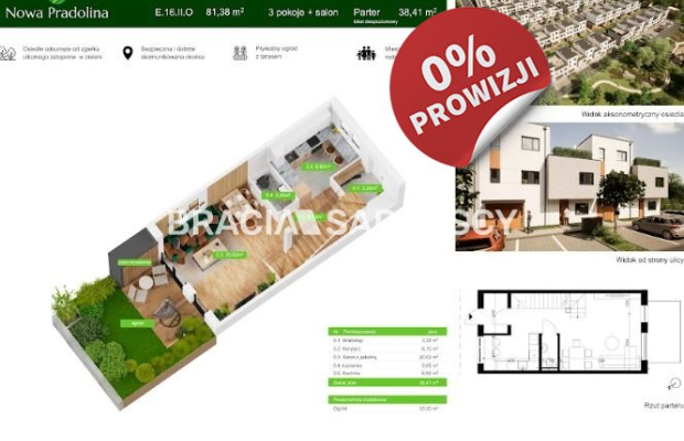 Nowa Pradolina mieszkaniez 2 poziomowe