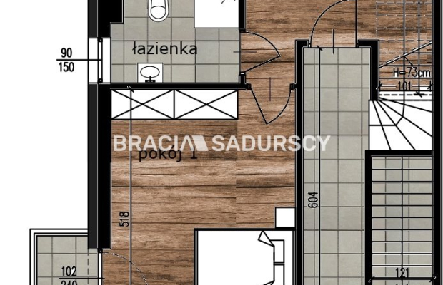 mieszkanie ul. Myśliwska stan deweloperski 