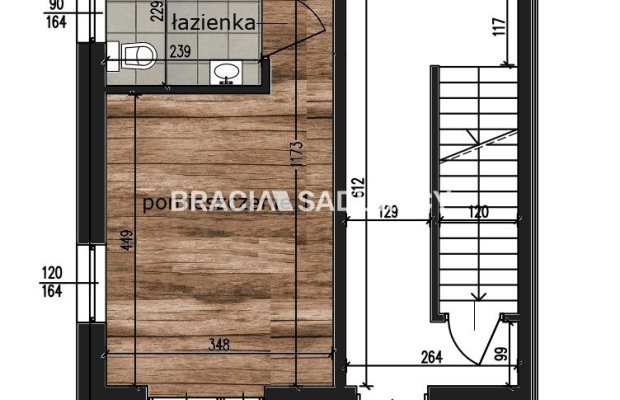 mieszkanie ul. Myśliwska stan deweloperski 