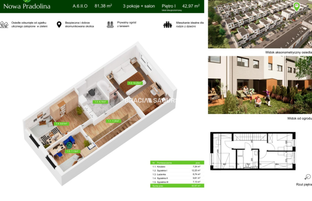 Nowa Pradolina mieszkaniez 2 poziomowe