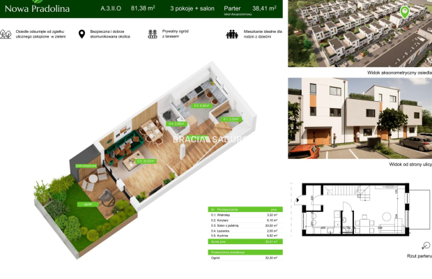 Nowa Pradolina mieszkaniez 2 poziomowe