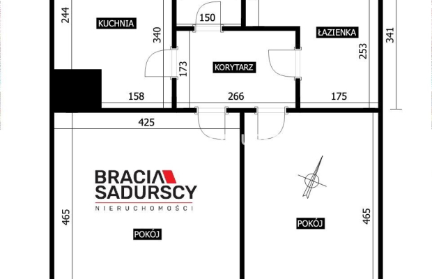 Kraków, Mistrzejowice - 2 pokoje 53 m²   

 Oferujemy przestronne 2-pokojowe mieszkanie o powierzchni 53,02 m², położone na dru