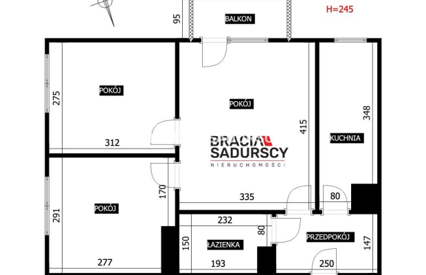 Kraków, Nowa Huta - Osiedle Krakowiaków  
Na sprzedaż mieszkanie położone na 10. piętrze jedenastopiętrowego budynku z 1970 rok