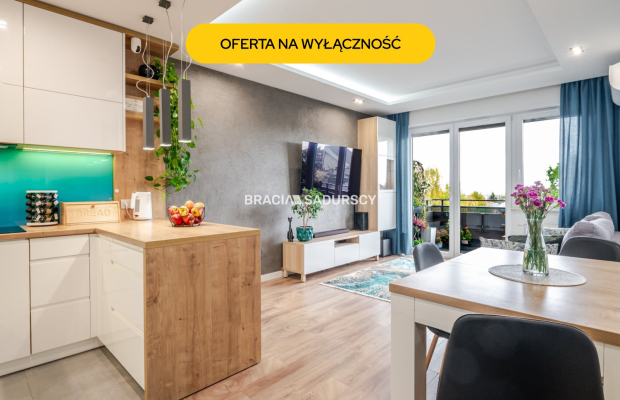 Nowoczesne 3‑pokojowe mieszkanie z klimatyzacją przy ul. Walerego Sławka - gotowe do wprowadzenia!  

 Na sprzedaż jasne, przes