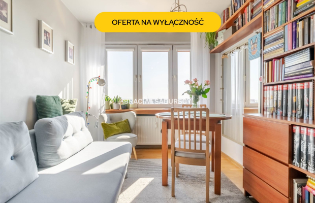 2 pok 35 m² | panoramiczny widok | Kazimierzowskie