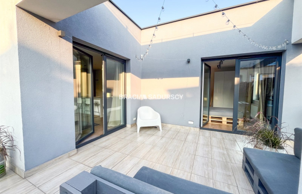 Apartament Premium z dużym tarasem w sercu Krakowa