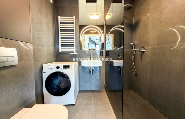 2-pok, panorama miasta, nowoczesny apartament